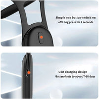 Correcteur de Posture Intelligent, Vibreur Anti-Dos Vouté & Cou en Avant